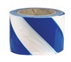 Barricade Tape BlueWhite 100Metre Roll x 75mm Wide