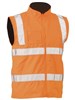 Bisley Rail Wet Weather Vest with Reflective Tape