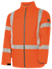 Bool Flame Resistant Anti Static Soft Shell Jacket with NSW Rail Reflective Tape