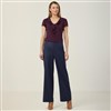 NNT Ladies Sharkskin Wide Leg Pants