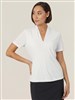 NNT Ladies Matt Jersey V Neck Short Sleeve Top