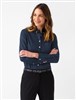 Womens Smith Oxford Shirt Long Sleeve