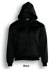 Bocini Adults Zip Front Fleece Hoodie