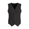 Biz Corporates Mens Peaked Vest with Knitted Back Comfort Wool Stretch