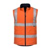 Prime Mover Hi Vis 100 Cotton Reversible Vest with Light Cotton Lining