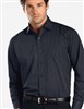 John Kevin Mens Shirt Long Sleeve Charcoal 60 Cotton 40 Polyester