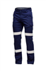 King Gee Basics Cotton Drill Pant with Bi Motion Reflective Tape