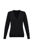 Biz Collection Ladies Roma Cardigan 50 Merino Wool 50 Acrylic