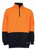 KM Fleece 114 Zip Kanga Pockets PolyCotton Fleece