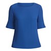 NNT Ladies Fluted Sleeve Top