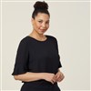 NNT Ladies Georgie Fluted Sleeve Top