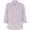 NNT Ladies Avignon Fine Block Stripe Stretch 34 Sleeve Shirt