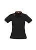 Biz Collection Ladies Jet Polo Shirt 50 Cotton 50 BizCool Polyester Pique Knit