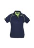 Biz Collection Ladies Fusion Polo Shirt Bizcool Cotton Back polyester