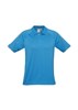 Biz Collection Mens Blade Polo Shirt Cotton Rich Soft Touch Jersey