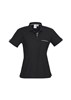 Biz Collection Ladies Edge Polo Shirt Polyester Cotton Pique Knit