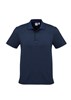 Biz Collection Mens Shadow Polo Shirt Cotton Rich Soft Feel Cross Dye