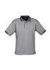 Biz Collection Mens Noosa Polo Shirt Self Check Bizcool Breathable 60 Cotton 40 Polyester