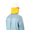 Proban Neck Flap with webbing tapes for attachment to helmet Yellow