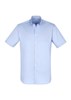 Biz Collection Mens Camden Shirt Short Sleeve Easy Care Stretch Oxford