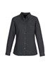 Biz Collection Ladies Indie Shirt Long Sleeve 100 Cotton Stonewashed Denim