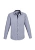 Biz Collection Mens Edge Shirt Long Sleeve 55 polyester 45 cotton