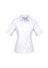 Biz Collection Ladies Ambassador Stripe Shirt Short Sleeve 75 Polyester 25 Cotton yarn dyed