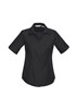 Biz Collection Ladies Preston Shirt Short Sleeve 65 Polyester 35 Cotton