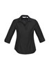 Biz Collection Ladies Preston Shirt 34 Sleeve 65 Polyester 35 Cotton