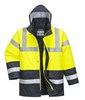 Prime Mover Hi Vis Traffic Jacket with Reflective Tape