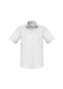 Biz Collection Mens Monaco Shirt Short Sleeve Cotton Rich CO10005
