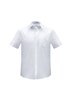 Biz Collection Mens Euro Shirt Short Sleeve Easy Care 65 Polyester 35 Cotton
