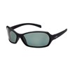 Bolle Hurricane Black Frame Green Polarised Lens