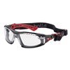 Bolle Rush Plus Platinum Safety Glasses with Positive Seal Clear Lens