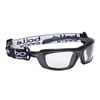Bolle Baxter Positive Seal Safety Glasses Clear with Strap