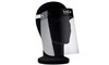 Bolle Disposable Face Shield DFS2 Clear AF PET Visor with Elastic Headband