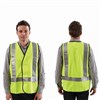 Pro Choice Safety Vest Nylon H Pattern Reflective Tape Yellow