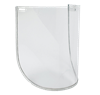 Unisafe Visor Clear Polycarb Flared 200mm H x 400mm W