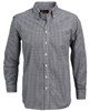 Identitee Mens Miller Long Sleeve Gingham Shirt