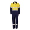 WorkCraft Lightweight CoolBreeze Coverall RT1 Reflective Tape 2 Tone