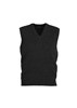 Biz Collection Mens V neck Vest 50 Wool 50 Acrylic