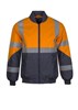 Flying Jacket X Pattern Reflective Tape OrangeNavy