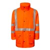WorkCraft Rain Jacket with X Pattern Rail Reflective