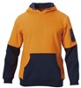 Hard Yakka Brushed Fleece Two Tone Hoodie