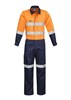 Syzmik Mens Lightweight Cotton Drill Overalls with Reflective Tape