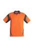 Syzmik Mens Aztec Hi Vis Polo Shirt 100 Polyester Short Sleeve