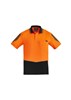 Syzmik Mens Flux Polo Shirt 100 Polyester Short Sleeve