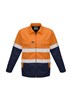 Syzmik Cotton Drill Jacket with 2 Hoop Reflective Tape