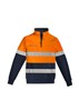 Syzmik Flame Resistant Arc Rated 14 Zip Brushed Fleece Windcheater with Reflective Tape
