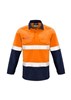 Syzmik Flame Resistant Shirt Lightweight Closed Front with Reflective Tape Metatech HRC1